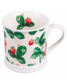 4 Tasses en Porcelaines Limonami multicolores - 43 cl