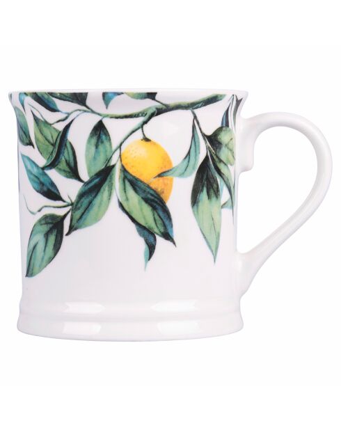 4 Tasses en Porcelaines Limonami multicolores - 43 cl