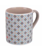 3 Mugs assortis Valladolid multicolores - 35 cl