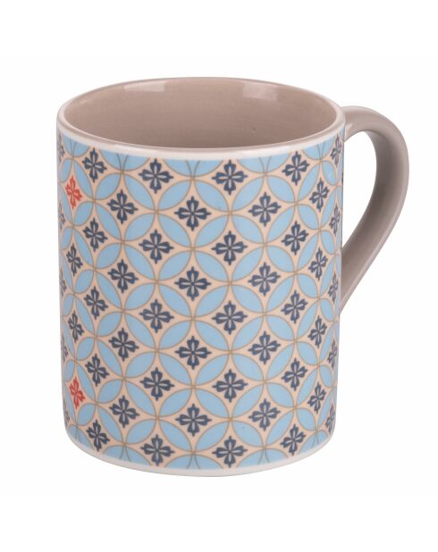 3 Mugs assortis Valladolid multicolores - 35 cl