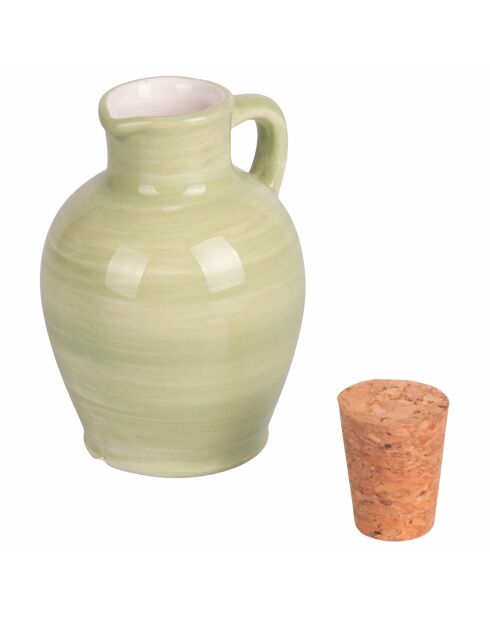 Kleine groene Cedro Pedro-olie van amfora - 9 cl