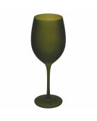 6 copas de vino Happy Hour verdes - 65 cl