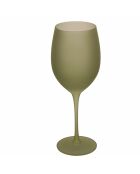 6 copas de vino Happy Hour verdes - 65 cl