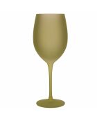 6 copas de vino Happy Hour verdes - 65 cl