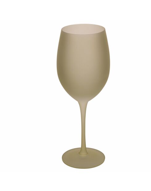 6 groene Happy Hour wijnglazen - 65 cl