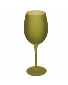 6 copas de vino Happy Hour verdes - 65 cl