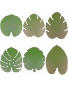 6 manteles individuales verdes New Jungle, 46 x 43 cm