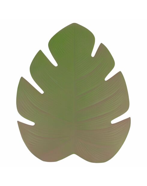 6 tovagliette verdi New Jungle - 46x43 cm