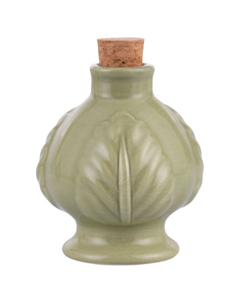 6 kleine sortierte Flaschen in Grüntönen - 12 cl