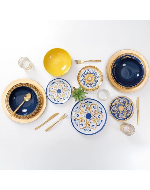 Sicilië veelkleurig tafelservies - 18 stuks