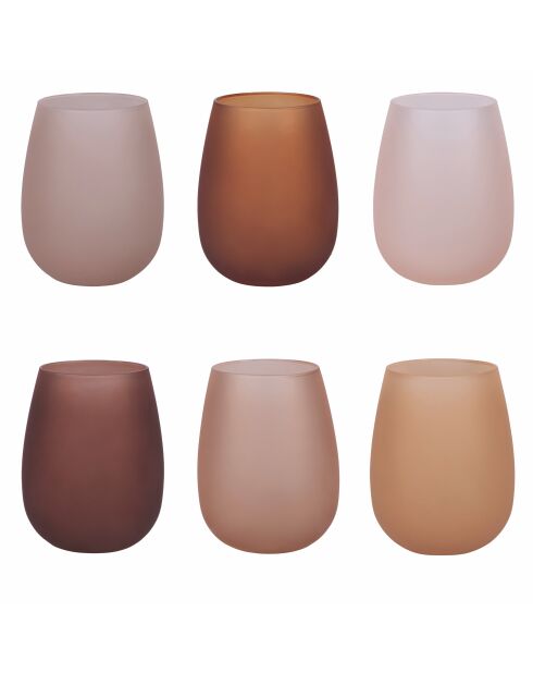 6 Happy Hour Schokoladengläser - 60 cl