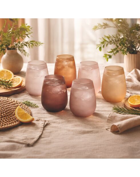 6 Happy Hour Schokoladengläser - 60 cl