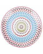 Casablanca Geschirrset aus mehrfarbigem Porzellan, 18-teilig