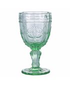 4 groene Syrah-wijnglazen - 26 cl