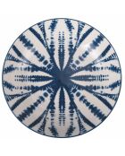 18-teiliges blaues Tafelset