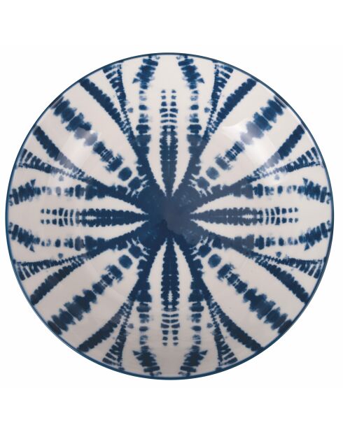 18-teiliges blaues Tafelset