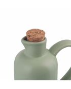 4 Toni Öltopf mit Korkkorken salbeigrün - 63 cl