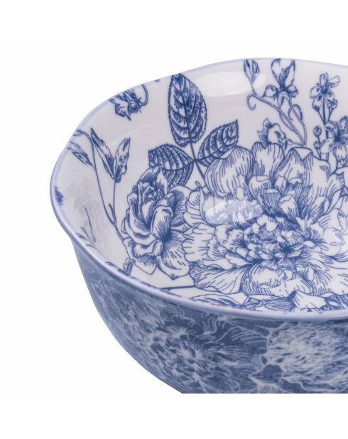 3 Bols Fleurette lilas - D.14 cm