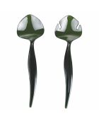 Posate da insalata verde La Cucina - 2 pezzi