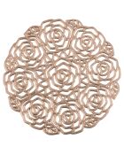 6 Untersetzer aus Rotgold