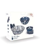 3 Bols bleus - D.21 cm