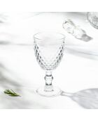 6 copas de vino Madame transparentes - 34 cl
