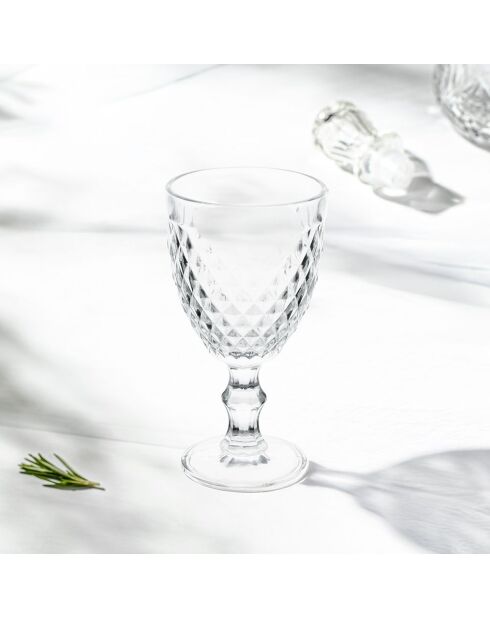 6 transparante Madame wijnglazen - 34 cl