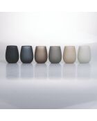 6 grijze Happy Hour waterglazen - 60 cl