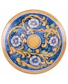 6 mehrfarbige Obstteller aus sizilianischem Porzellan