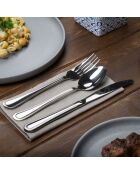 4 fourchettes argenté poli