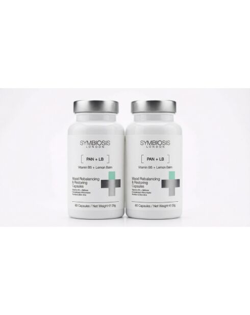 Duo di capsule riequilibranti e ripristinanti l'umore - 2x 60 capsule