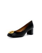 Escarpins en Cuir Pompe Chelsea 50 mm noir