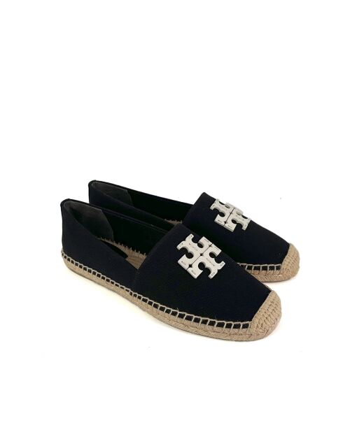 Espadrilles en toile Everly noir/blanc cassé