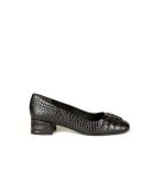 Escarpins en Cuir Géorgie noirs