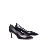 Escarpins en Cuir à bout pointu noirs