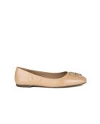 Ballerines en Cuir Géorgie beige nude