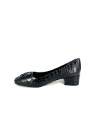 Escarpins en Cuir Pompe de Géorgie noirs