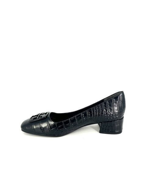 Escarpins en Cuir Pompe de Géorgie noirs