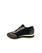 Vintage zwart/beige nylon sneakers