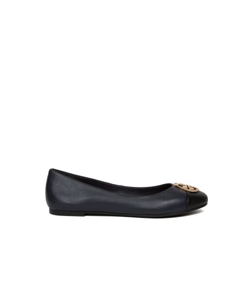 Ballerines Chelsea en Cuir bleu marine/noir - 5,5