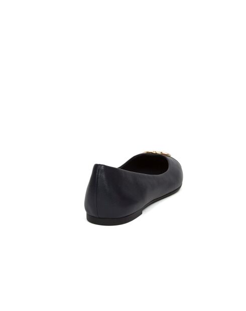 Ballerines Chelsea en Cuir bleu marine/noir - 5,5