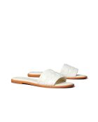 Helderwitte leren sandalen van Everly