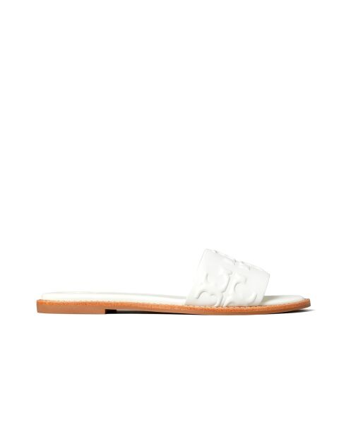 Helderwitte leren sandalen van Everly