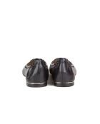 Ballerines en Cuir multi-logos noires