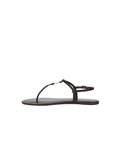 Sandali bassi Emmy in pelle nera