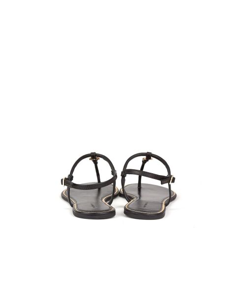 Sandali bassi Emmy in pelle nera