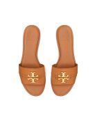 Sandale en Cuir Everly Slide marron