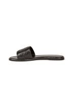 Sandali bassi Everly in pelle nera