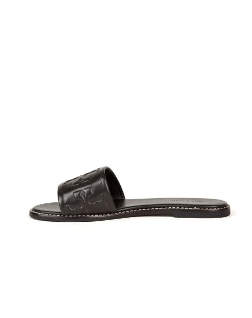 Sandali bassi Everly in pelle nera