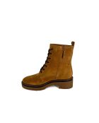 Stivaletti Miller in pelle vellutata con suola dentellata da 50 mm - marrone chiaro - 11